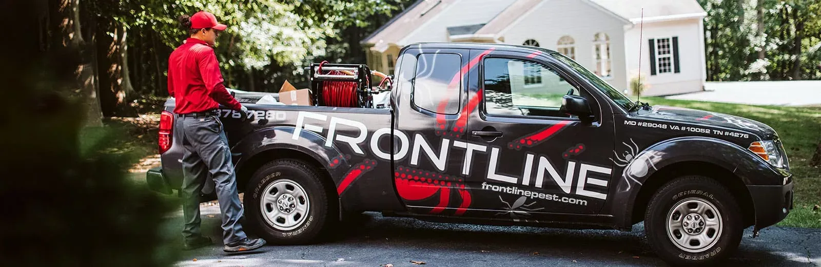 Frontline tech and truck