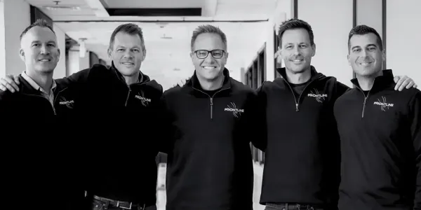 The executive team at Frontline